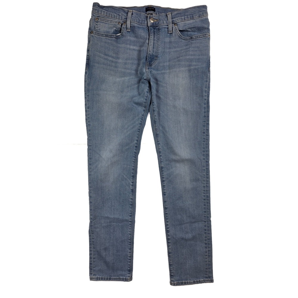 J Crew Flex Slim Blue High Rise Stretch Denim Women's Size 32x32